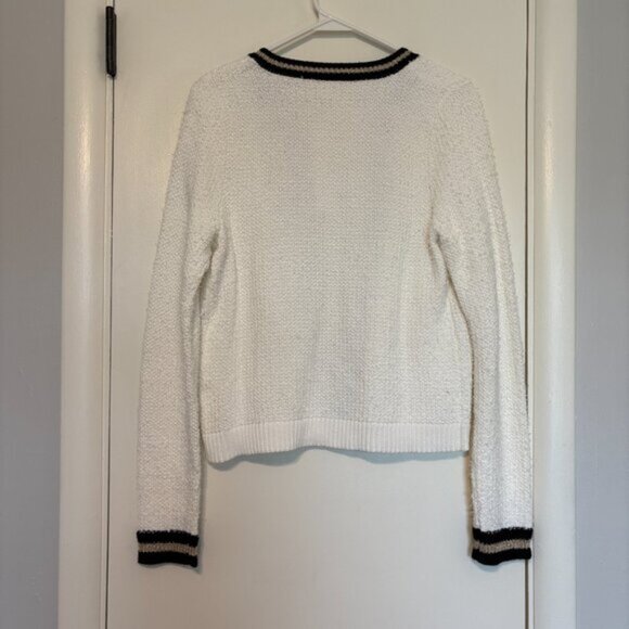 Lilly Pulitzer Women's Textured Tweed Nalayna Cardigan Sweater Top S White NWT - Picture 7 of 12